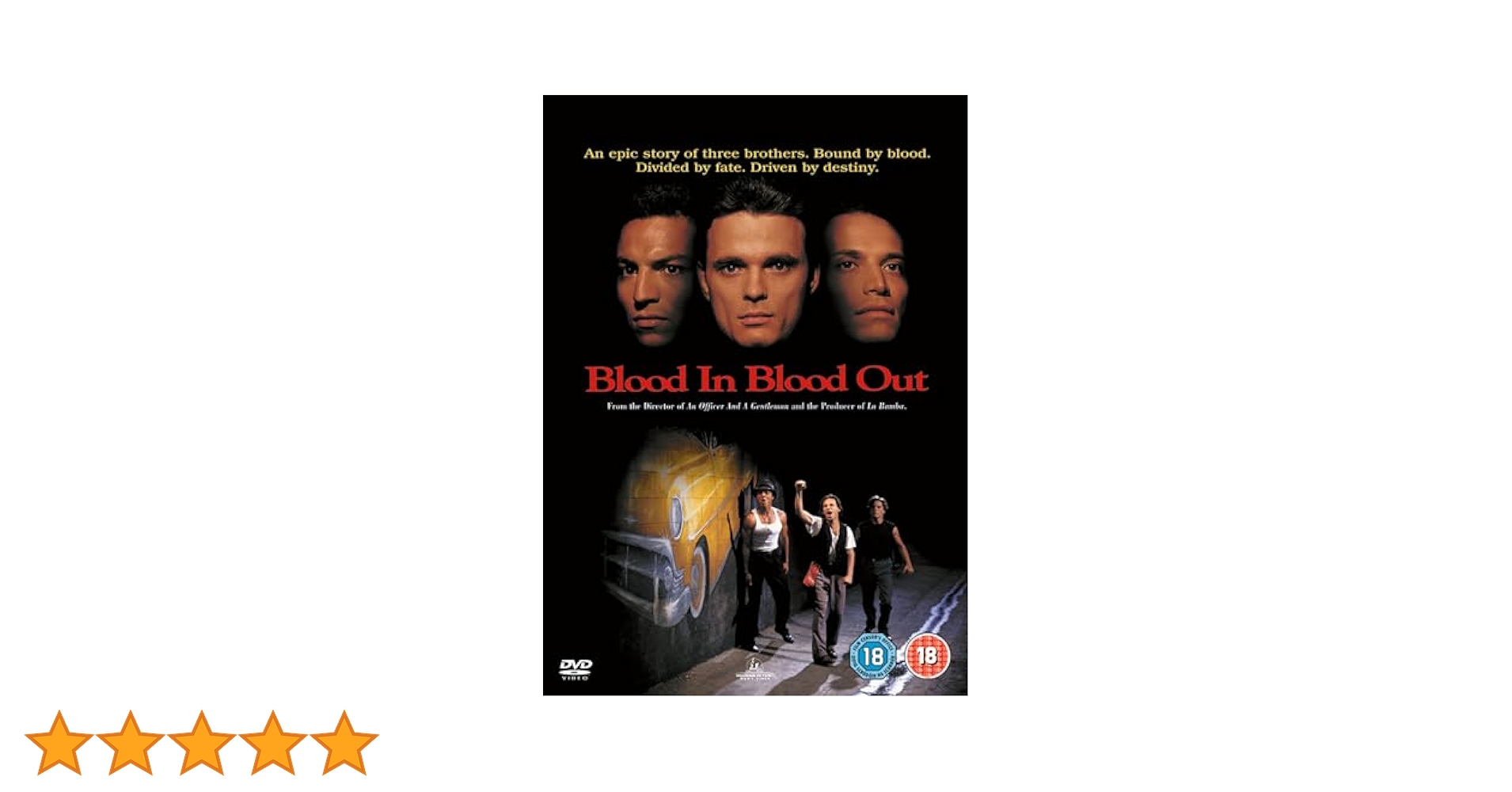 洋画・外国映画 BLOOD IN BLOOD OUT DVD Blood In Blood Out (DVD, 2011) action Damian Chapa Jesse